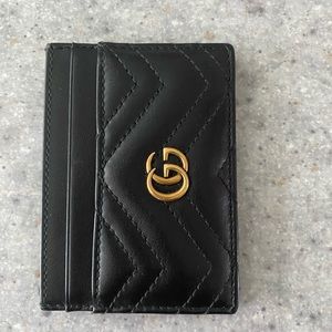 Gucci GG marmont card case holder